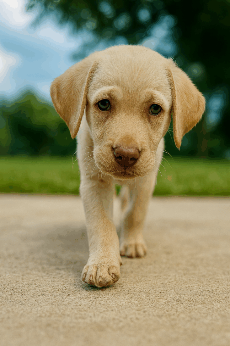 Luna, Labrador retriever